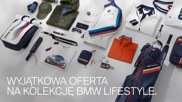Otrzymaj rabat 15% na wszystkie akcesoria i 30% na kolekcję BMW Lifestyle dostępną w salonie